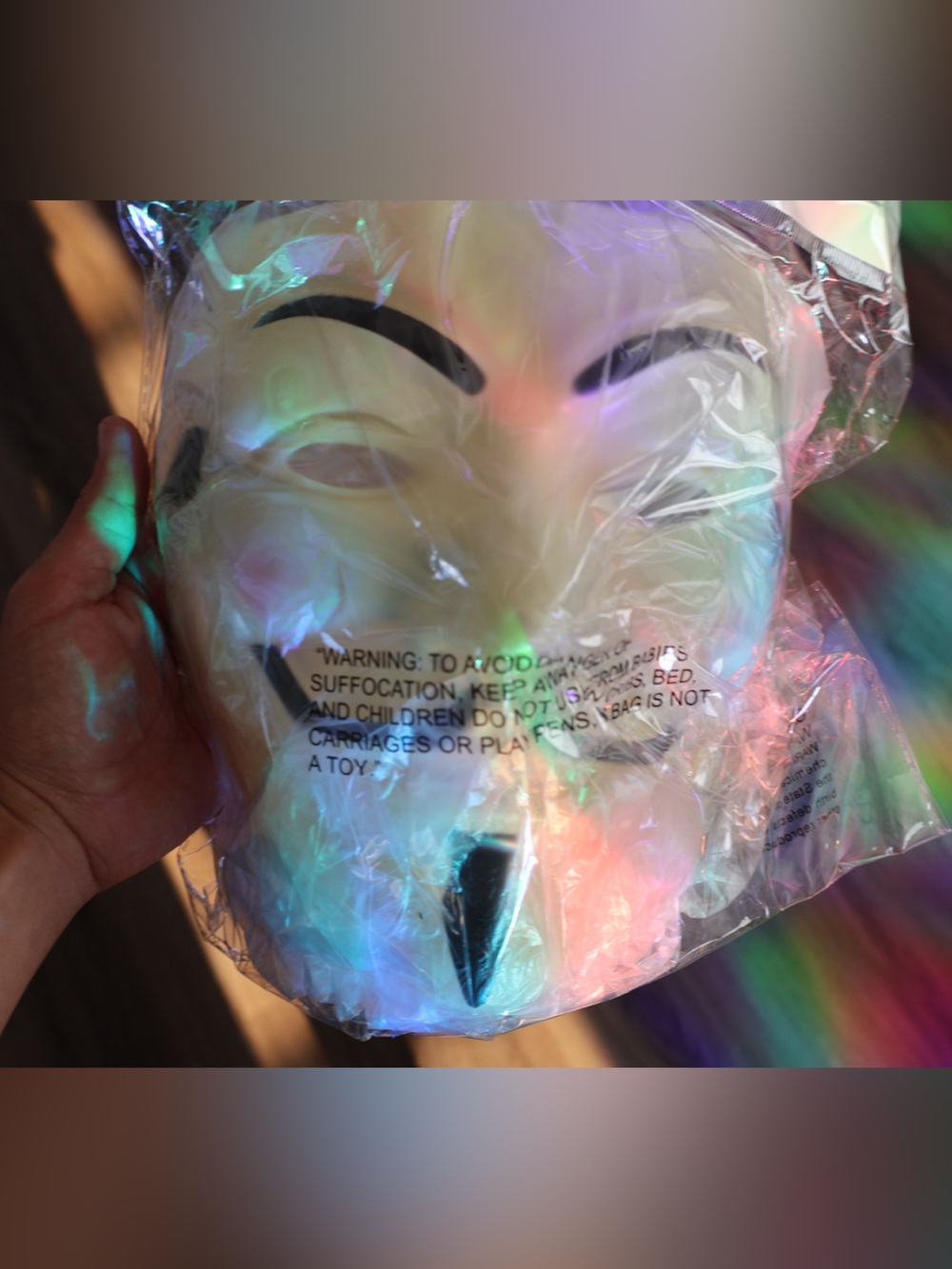V for Vendetta Mask Anonymous Guy Fawkes Halloween Mask Hacker Mask